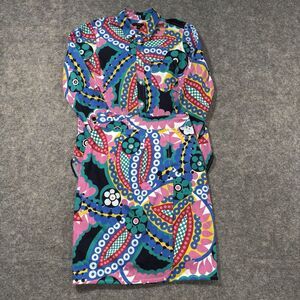 J Crew x Ratti Printed Skirt & Shirt Set in Size 2 - Maximalism - 100% Cotton